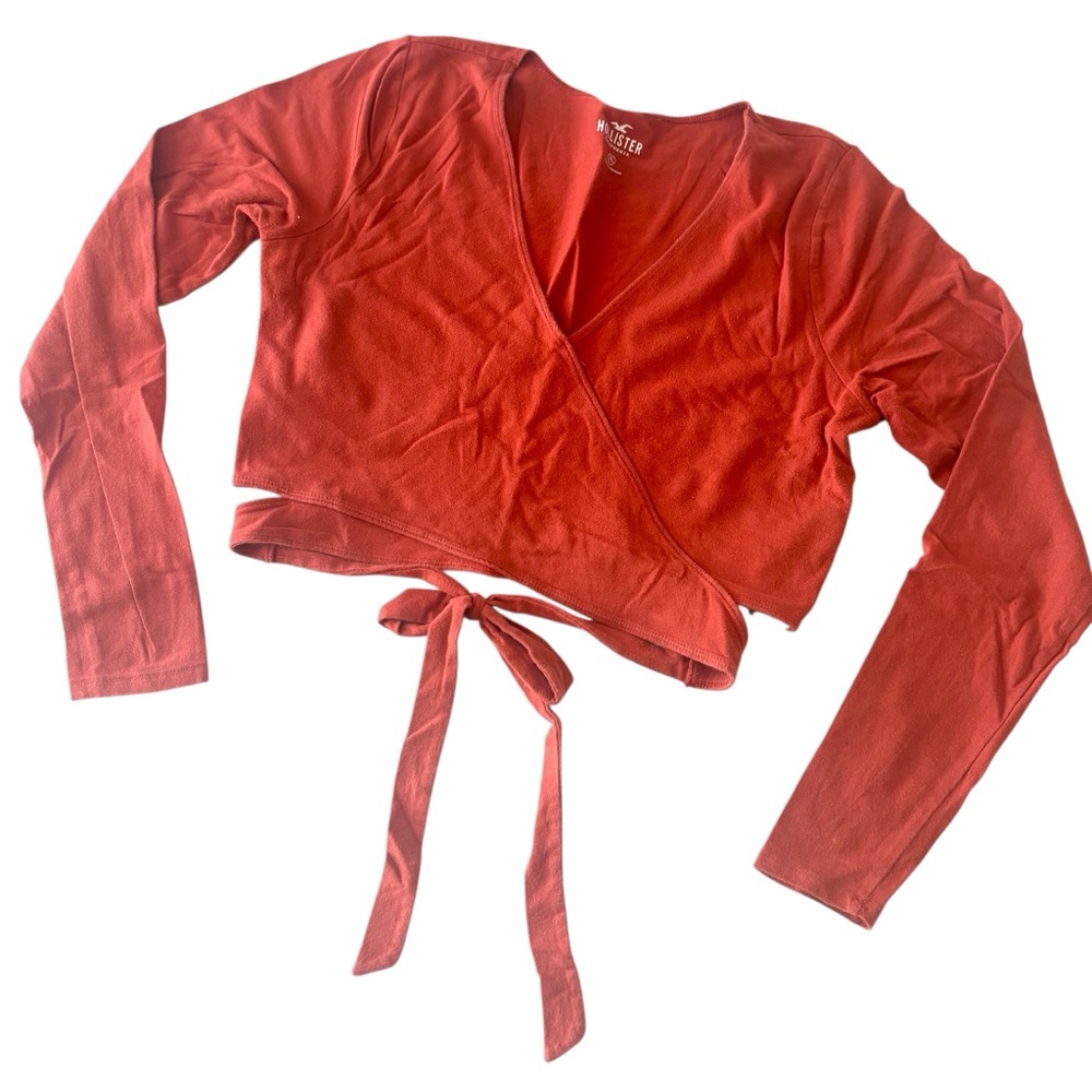 Hollister Wrap Tie Top, Size XL